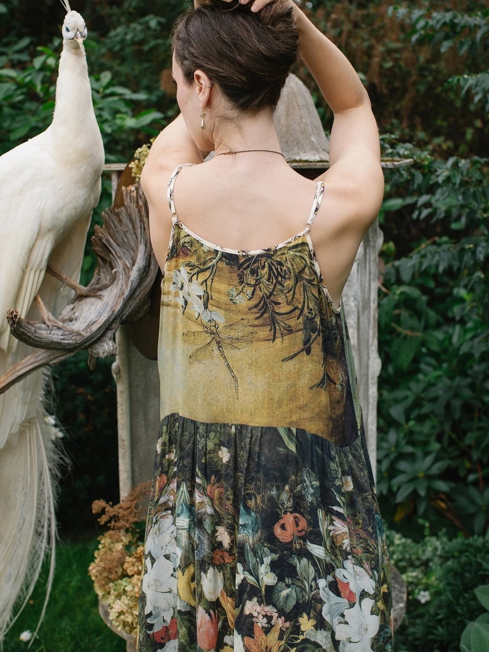 Market of Stars "I Dream In Flowers" Bohemian Slip Dress - Picture 2 of 15